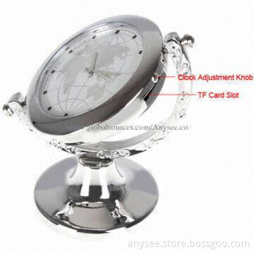 DVR Mini Metal Desk Clock